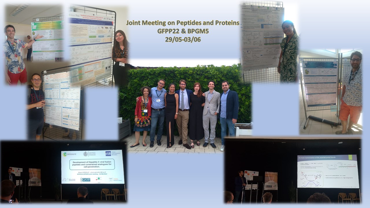 The CY-BioCIS team at the 22nd GFPP meeting